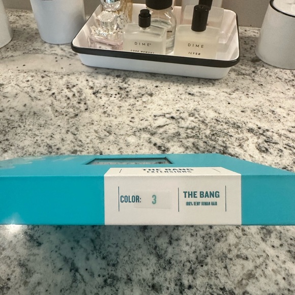 HaloCouture Bangs Extensions 3Medium Brown - Picture 4 of 4